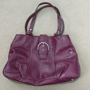 Shiny Coach Bag (relisted, buyer changed her mind)